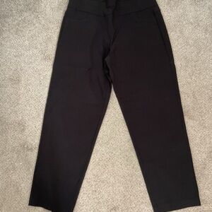 Ruby Red Womens Black Straight-Leg Dress Pants 18W NEW